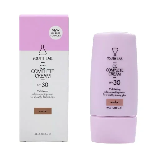 Mocha SPF30 CC Cream for skin correction and sun protection. Perfect for a healthy, glowing complexi.